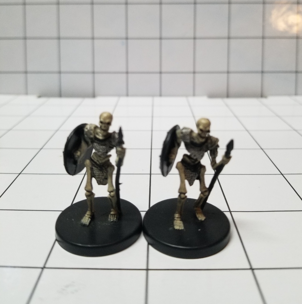 D&D Skeletal Legionnaire Gaming Miniatures